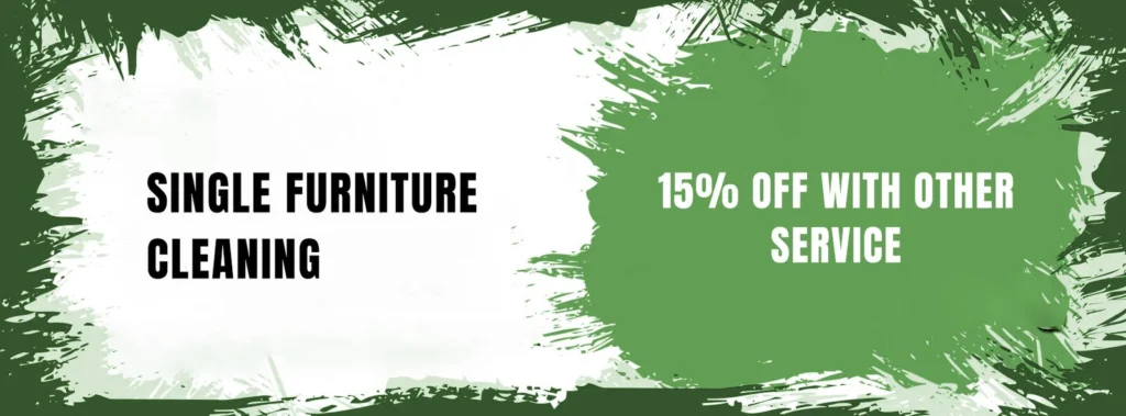 15 percent off single furniture cleaning coupon