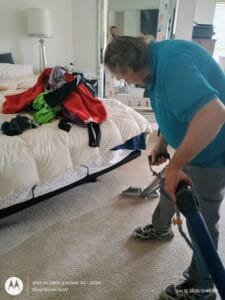 Carpet Cleaning Master Bedroom